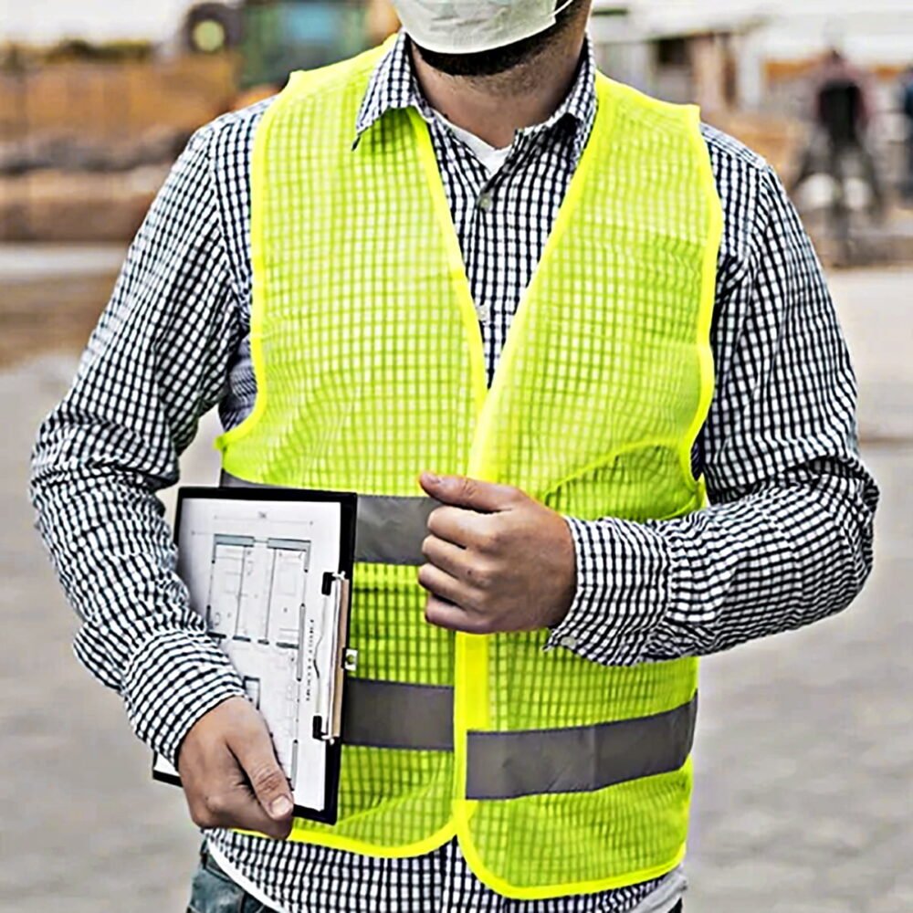 Chaleco Reflectivo De Automóvil, Moto, Obras