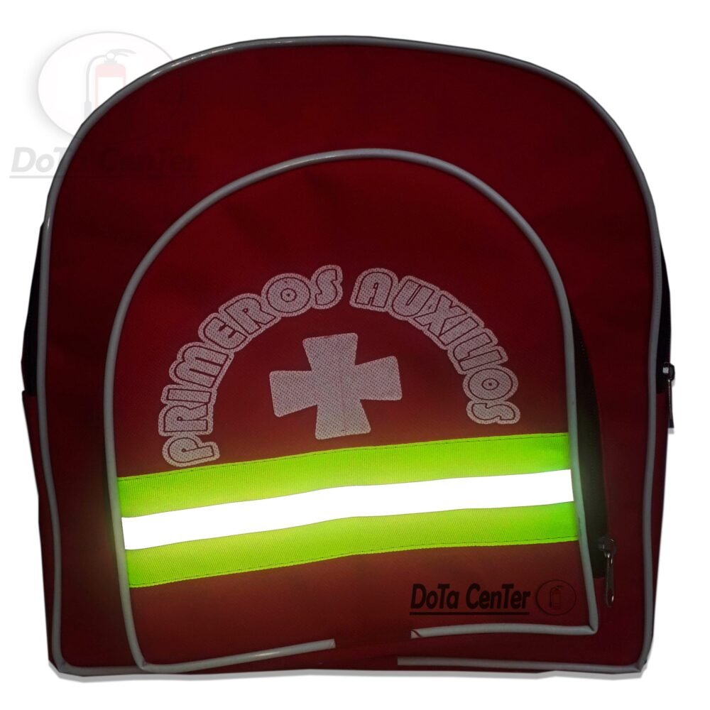 Botiquín Tipo Morral De Primeros Auxilios + Dotación