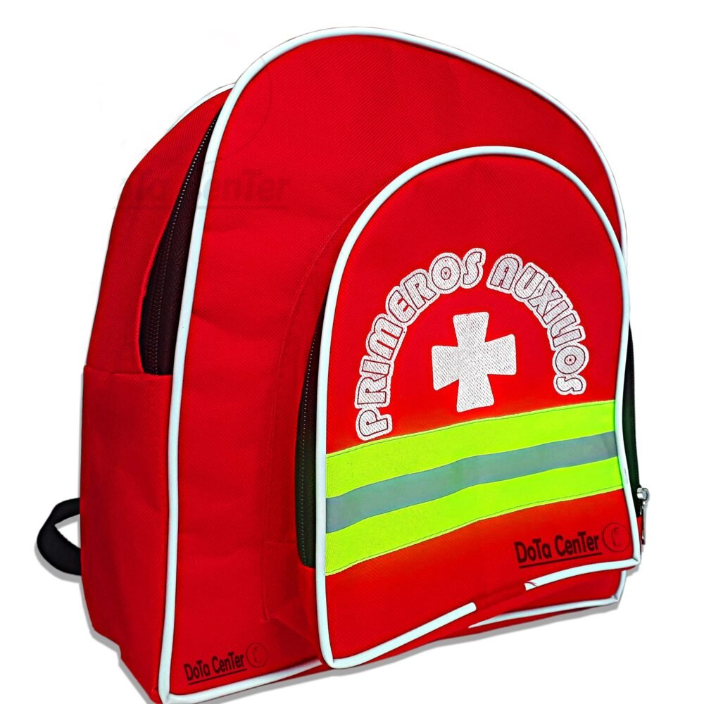 Botiquín Tipo Morral De Primeros Auxilios + Dotación
