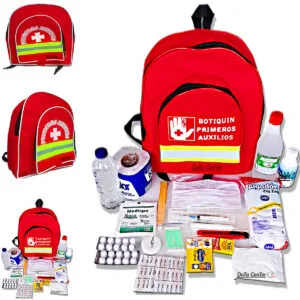 Botiquín Morral De Primeros Auxilios + Dotación