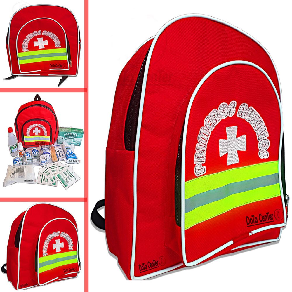 Botiquín Tipo A En Morral Completo
