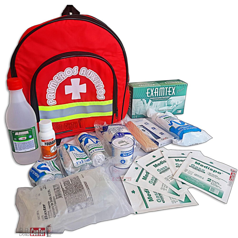 Botiquín Tipo A En Morral Completo